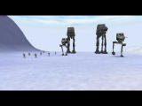 "The Battle of Hoth": The Imperial ground forces march towards Echo Base.