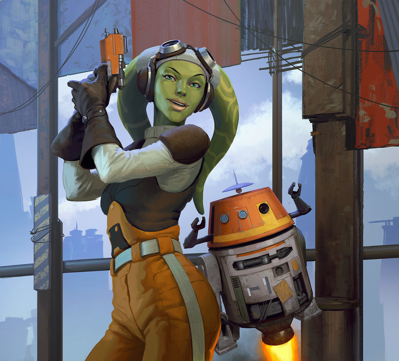 Hera shared a strong bond with Chopper.