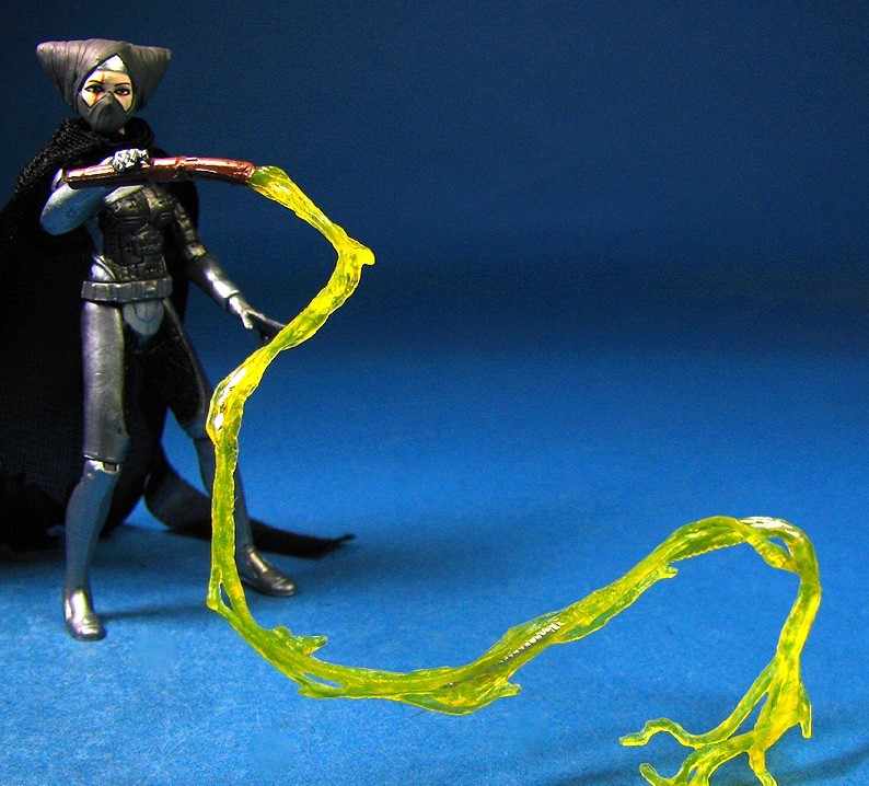 Lumiya's lightwhip-equipped Hasbro action figure