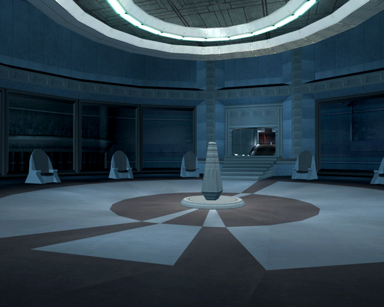 The Council chamber of the Telosian Jedi Academy