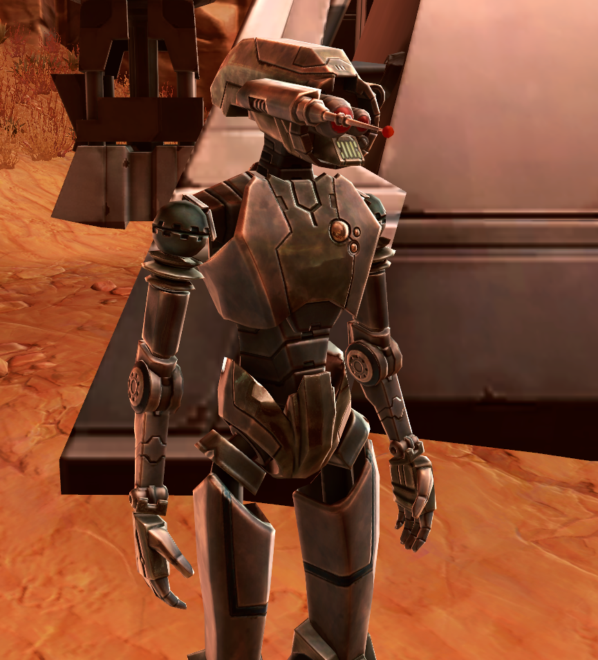 An Imperial medical droid