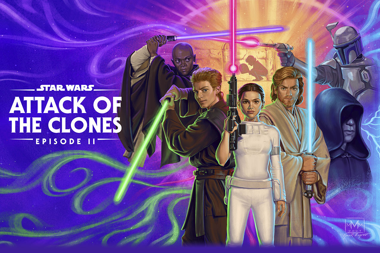 Magaña's Attack of the Clones landing page