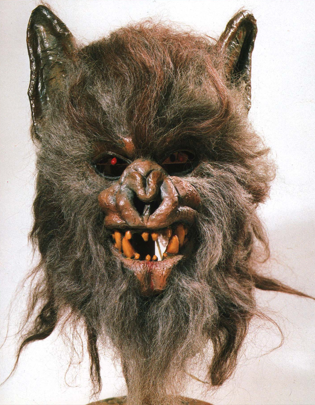 Rick Baker created the mask for Arleil Schous.