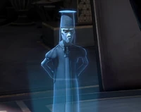 パパノイダと交渉するカネイ