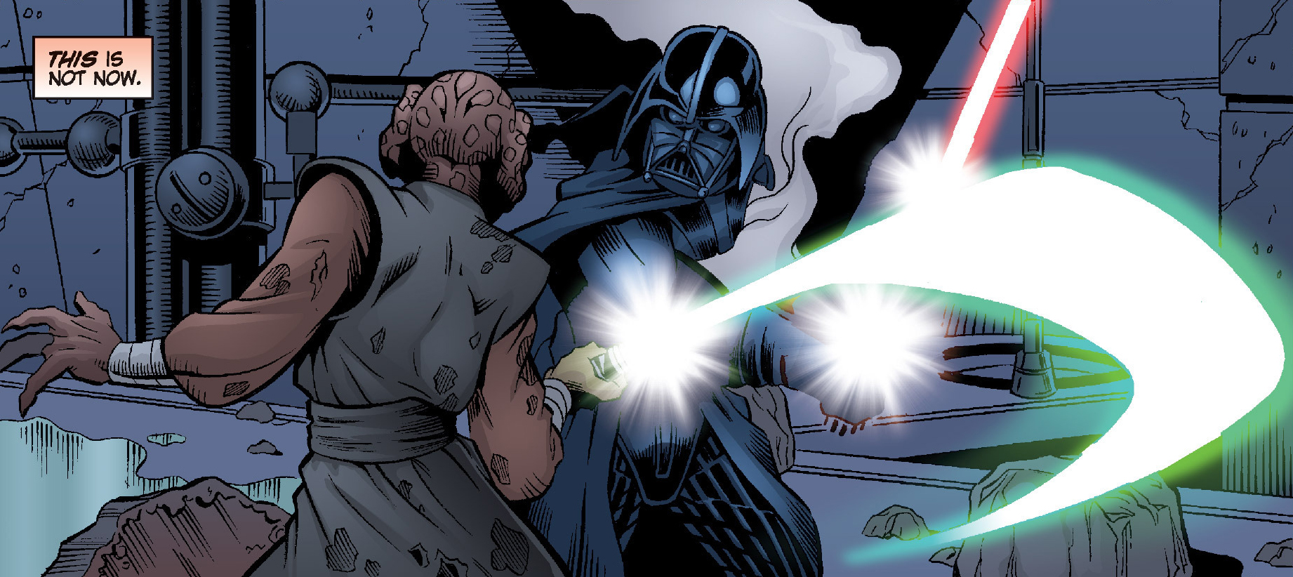 Duel in the Jedi Temple Underlevels appearance in Common Appearance