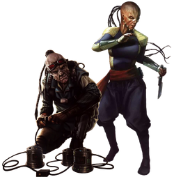 A Weequay male and female