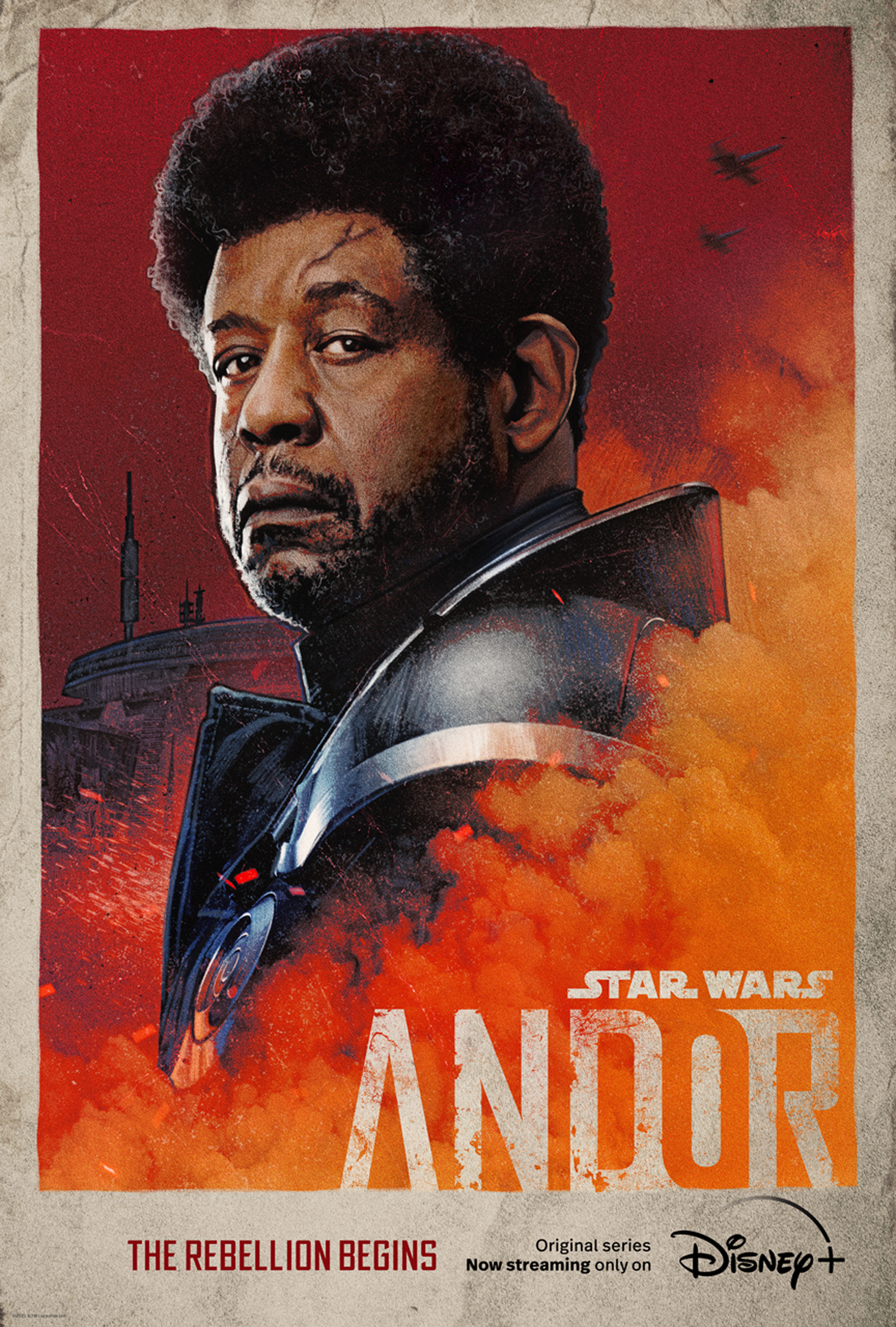 Forest Whitaker as Saw Gerrera in his character poster