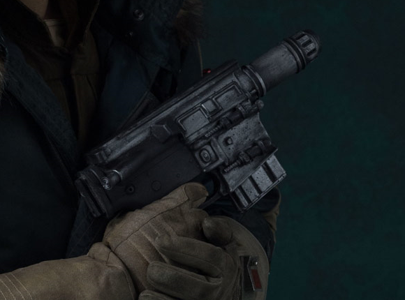 Cassian Andor's blaster, Wookieepedia