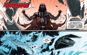 "Love is letting go." Leaving her loved ones, Chelli Aphra delayed Darth Vader's tenacious pursuit of the Rebellion.