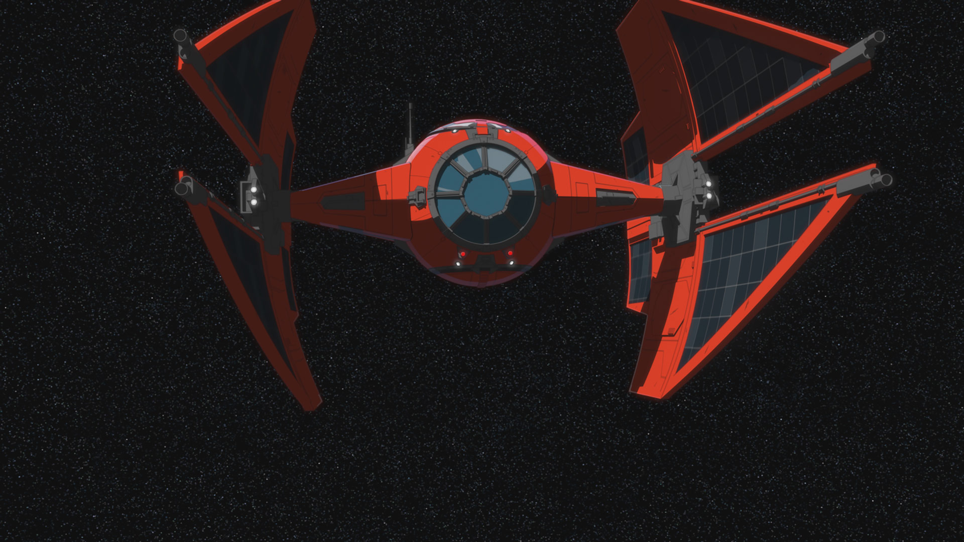 Elrik Vonreg's TIE Interceptor appearance in Common Appearance