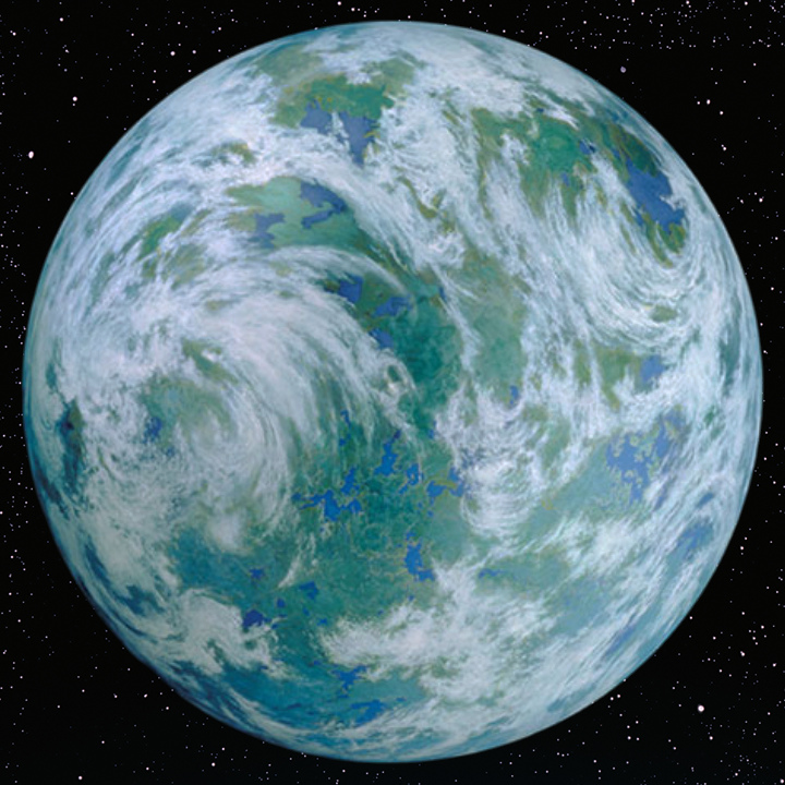 View of Endor from space