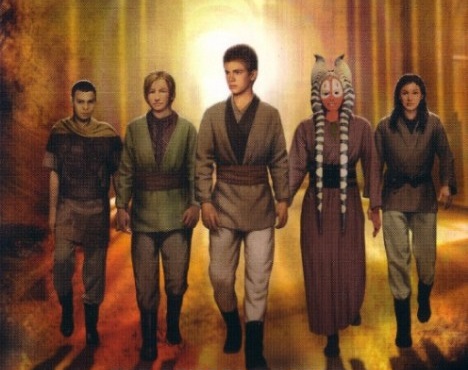 Anakin Skywalker and Leadership School students