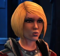 Darth Zash in her youthful appearance