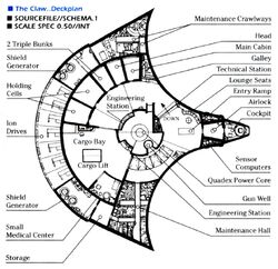 Claw deckplan