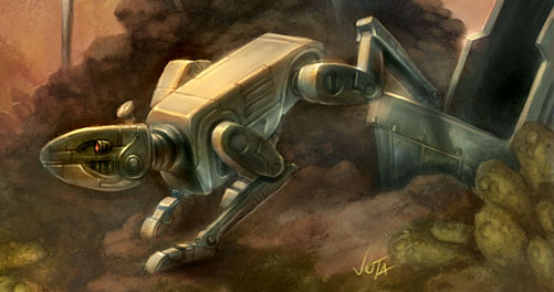 F1 exploration droid appearance in Common Appearance