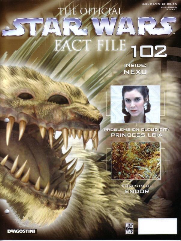 The Official Star Wars Fact File 102 appearance in Common Appearance