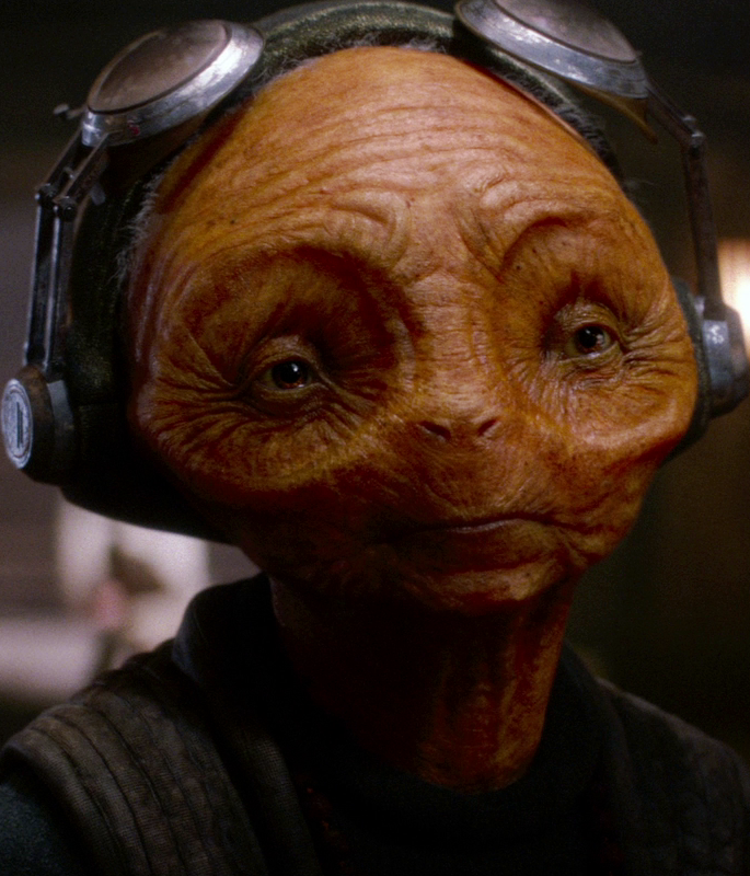 Maz Kanata provided wise counsel to Karr.