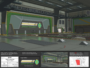 Hype Fazon's hangar bay concept art by Colas Gauthier[6]