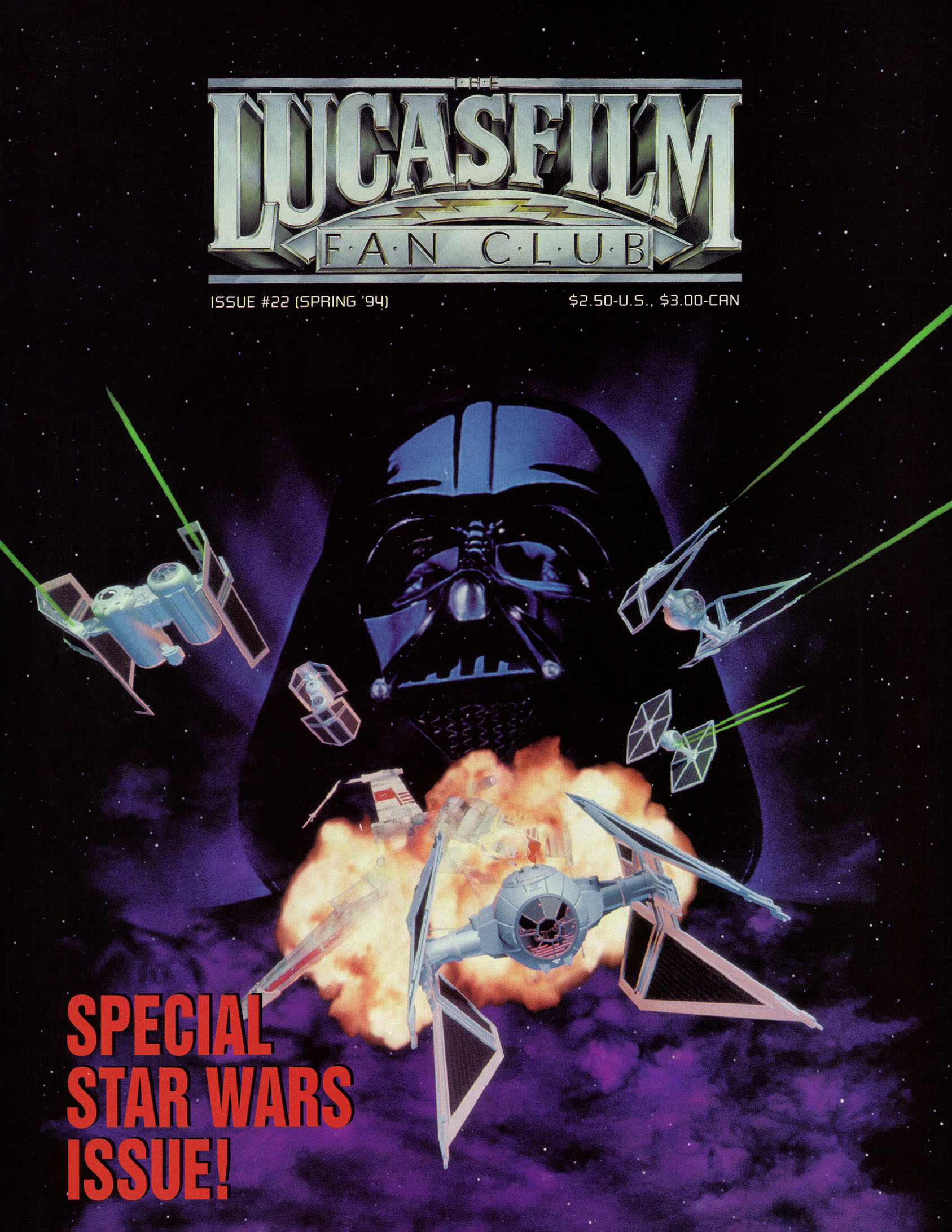 The Lucasfilm Fan Club Magazine 22 appearance in Common Appearance