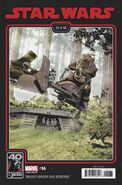 Return of the Jedi 40th Anniversary variant cover by Chris Sprouse