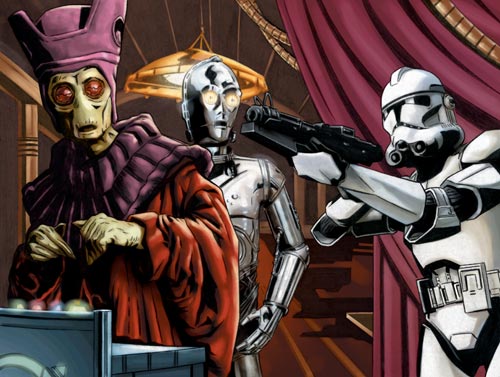 Imperial–Trade Federation treaty appearance in Common Appearance