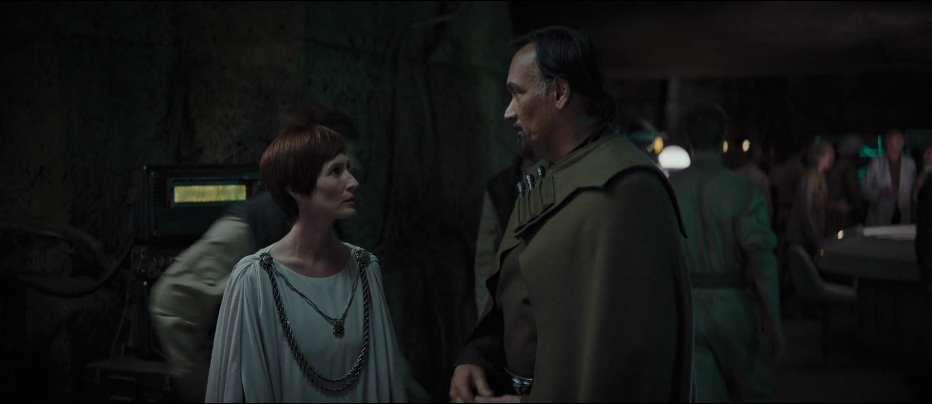 Organa and Mon Mothma agree to bring Obi-Wan Kenobi out of hiding so he can help with the Rebel cause.