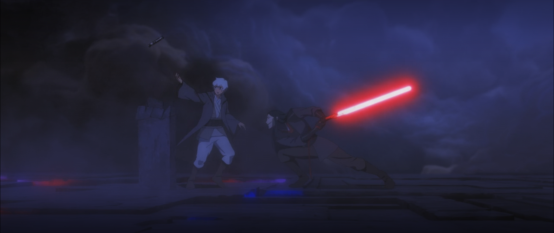 Bichan was skilled at both lightsaber combat and the use of the Force.