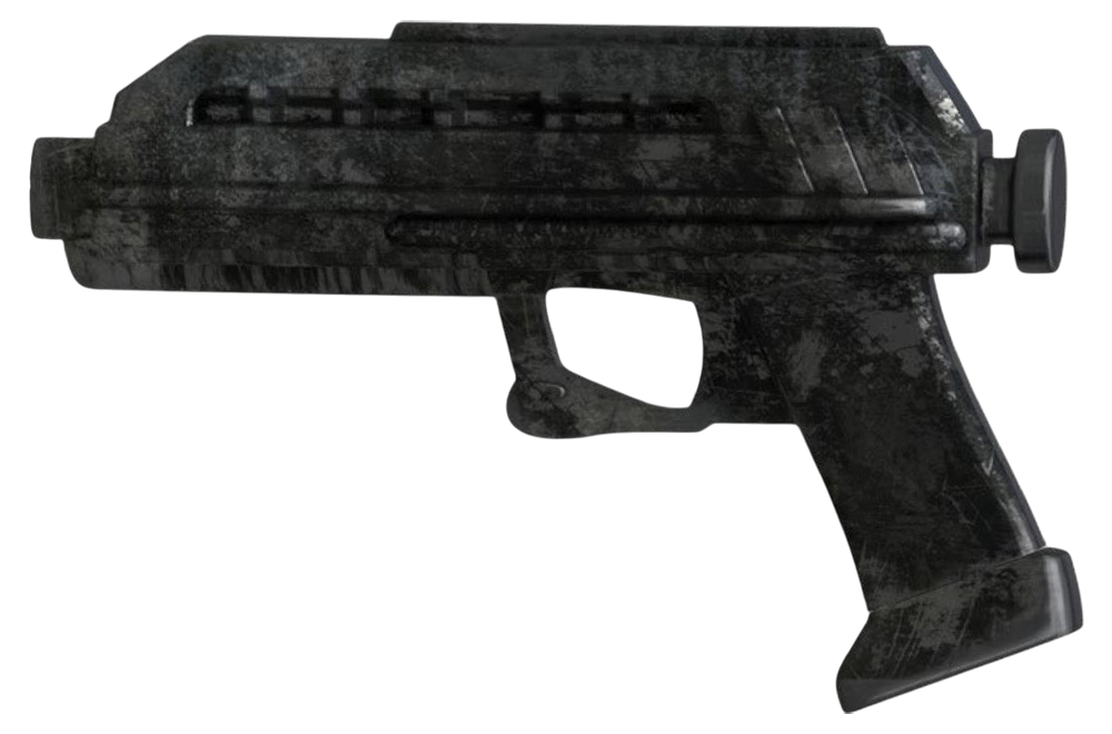 Blaster pistol appearance 