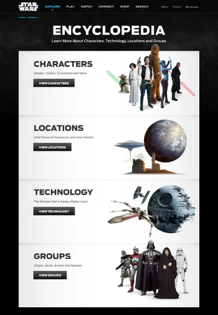 スター・ウォーズ ビジュアル・エンサイクロペディア スター・ウォーズ