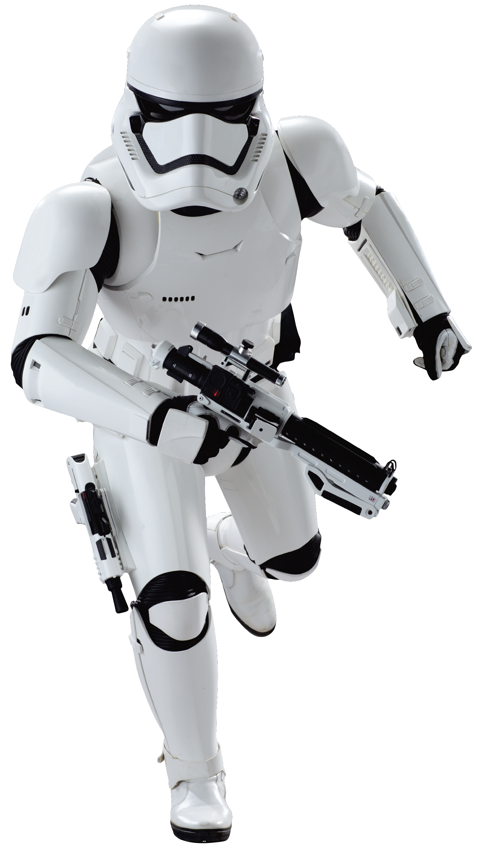 First Order stormtrooper armor was derived from Imperial stormtrooper armor and Republic clone trooper armor.