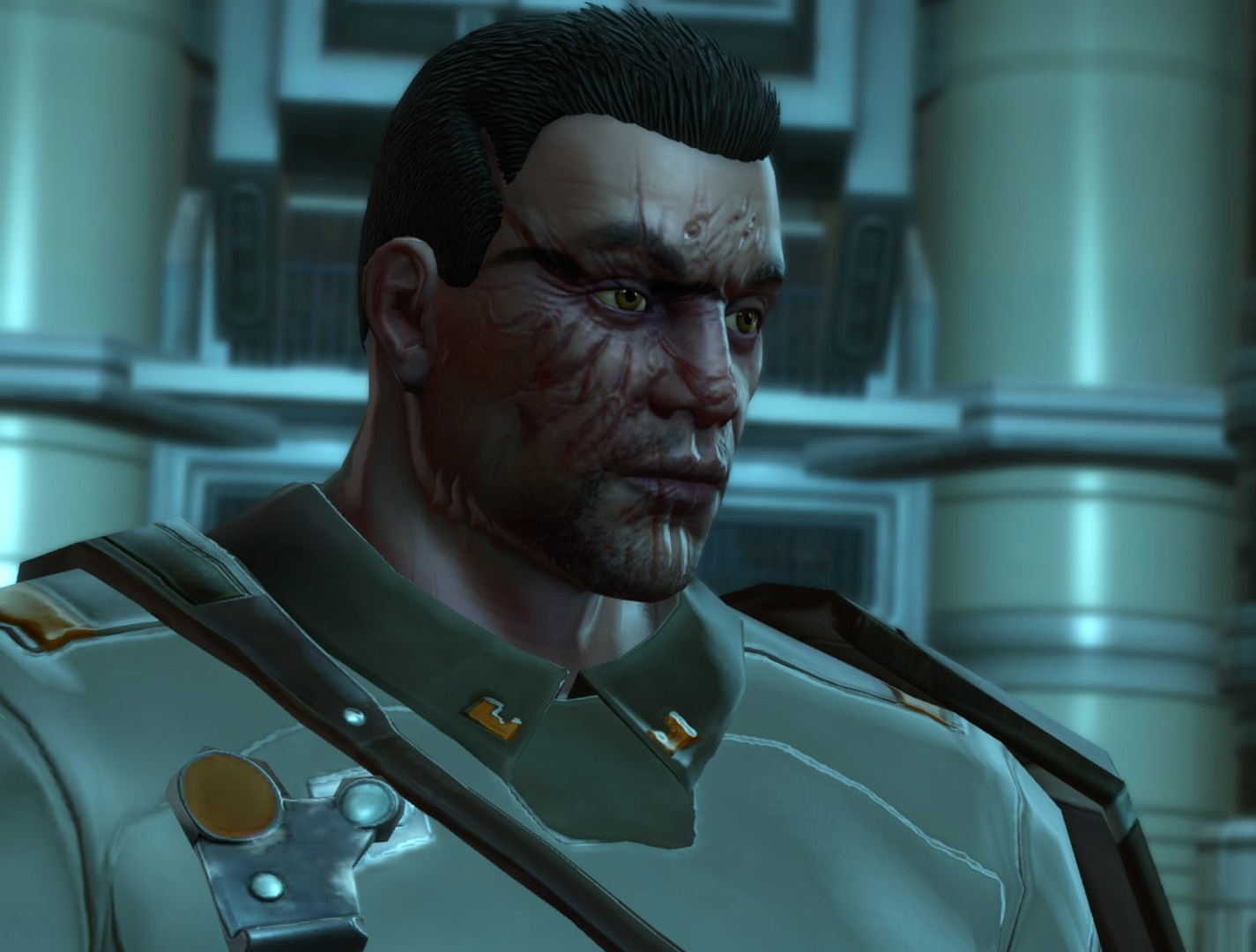 The Commander allied with the Republic, represented by Supreme Commander Malcom.