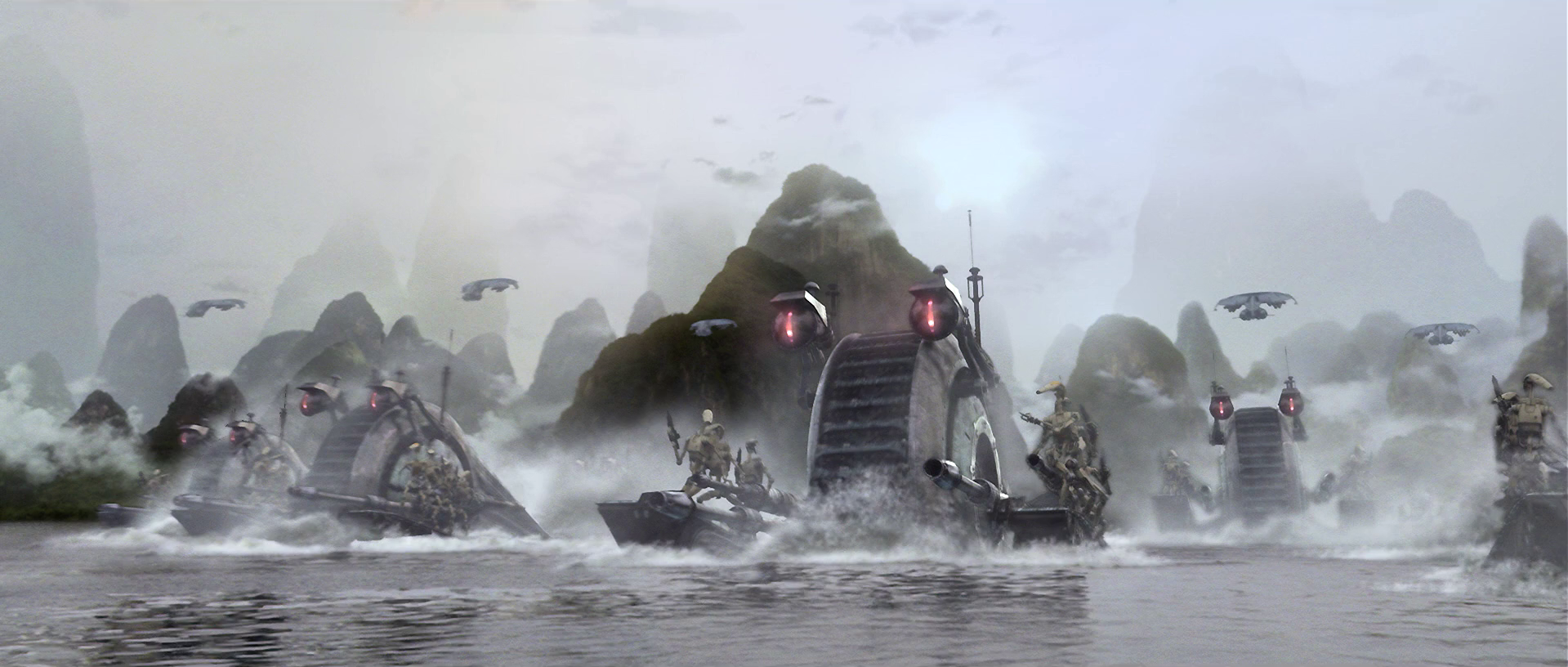 Linwodo commanded the Separatist Droid Army during the Battle of Kashyyyk.