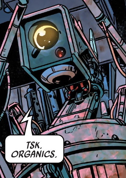 Unidentified weapons inspection droid appearance 