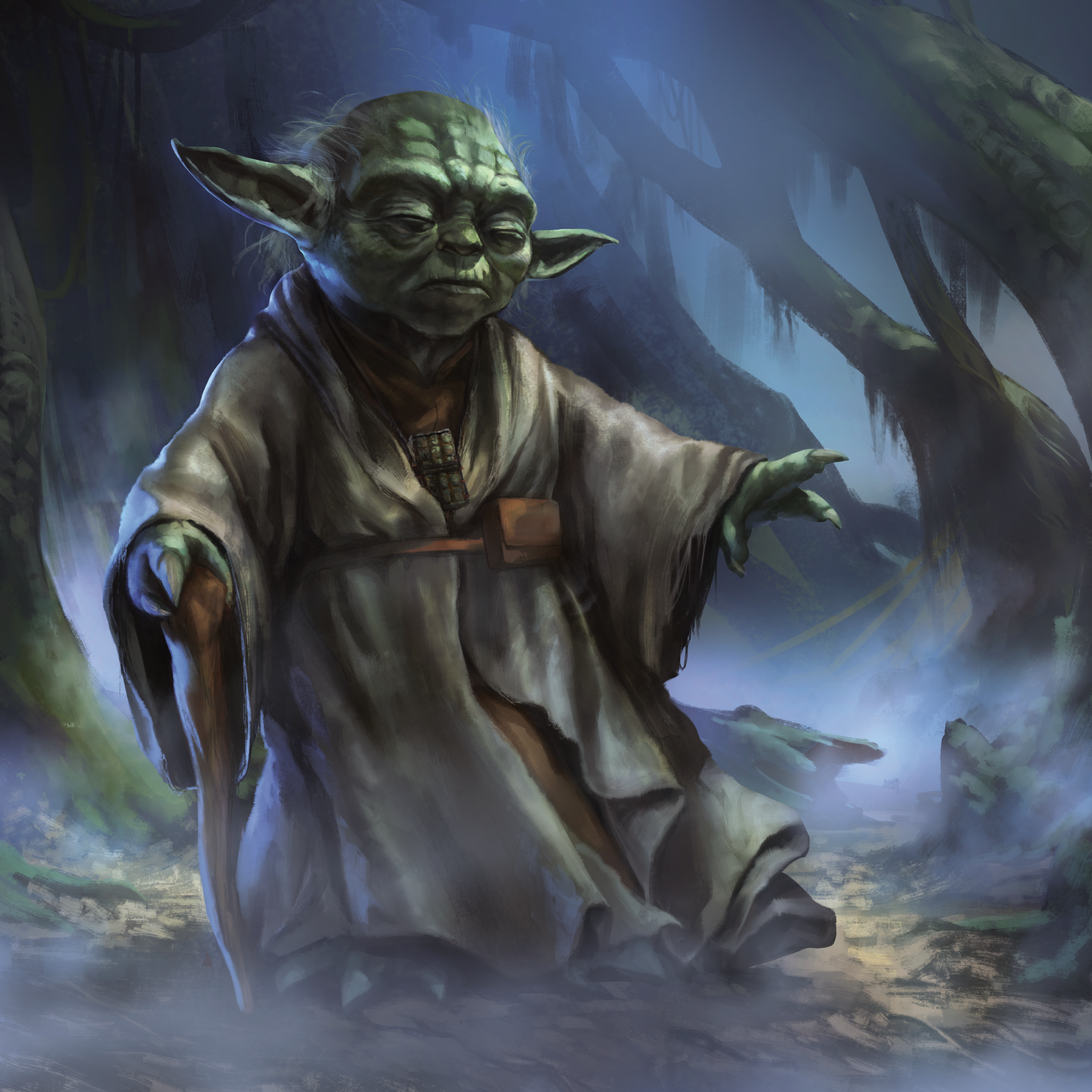 Yoda was both a Jedi Master and Grand Master of the Jedi Order.