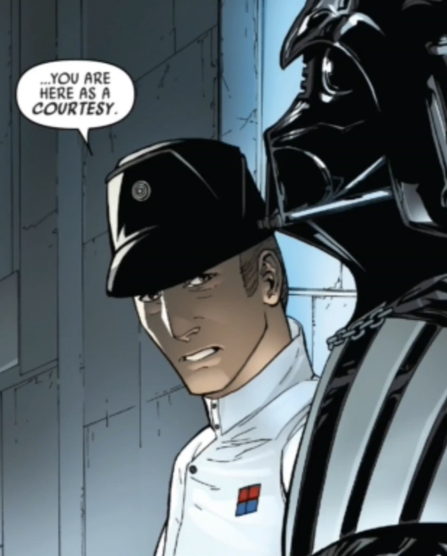 Vader and the Imperial Security Bureau major