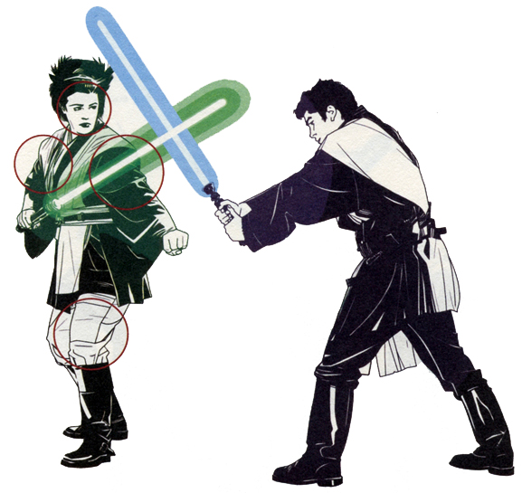 All 7 Lightsaber Combat Forms Explained (& Who Used Which)