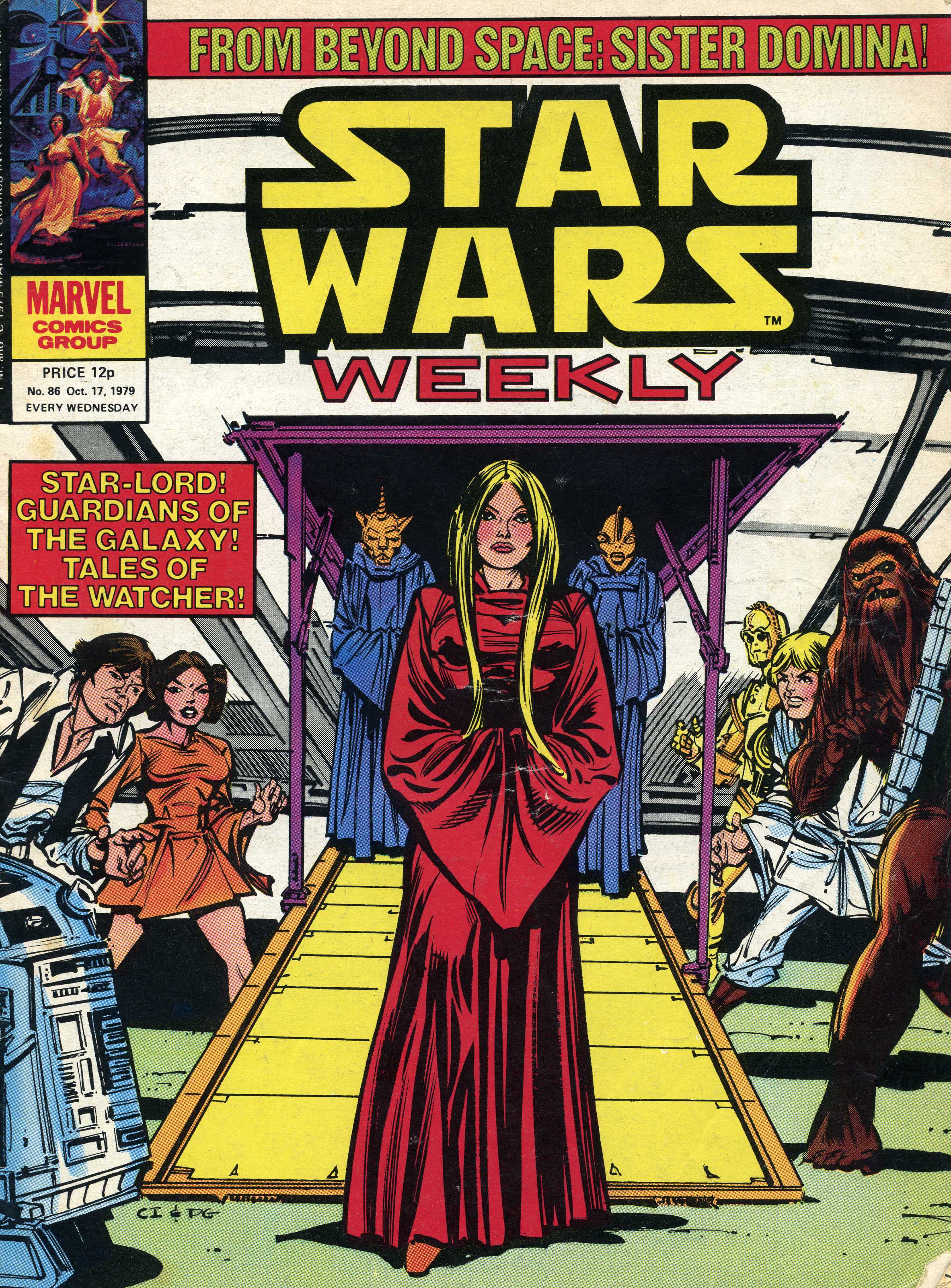 Star Wars Weekly 86 appearance in Common Appearance