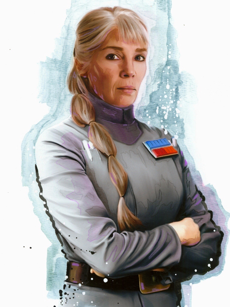 Arabelle Lorteli was picked by Natasi Daala (pictured) to ocersee the Court of Jedi Affairs.