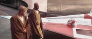 Obi-Wan and Mace-Jedi Landing Platform