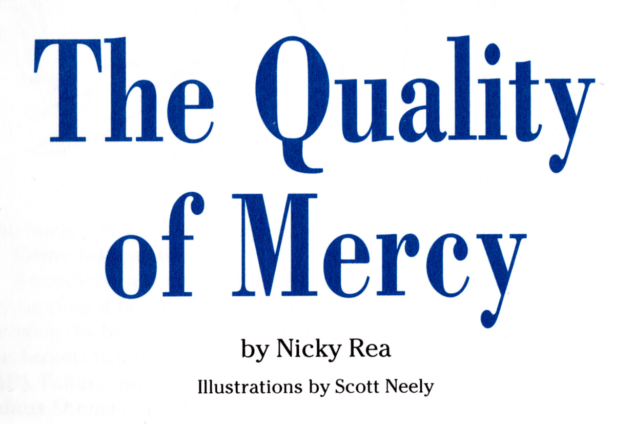 The Quality of Mercy appearance in Common Appearance