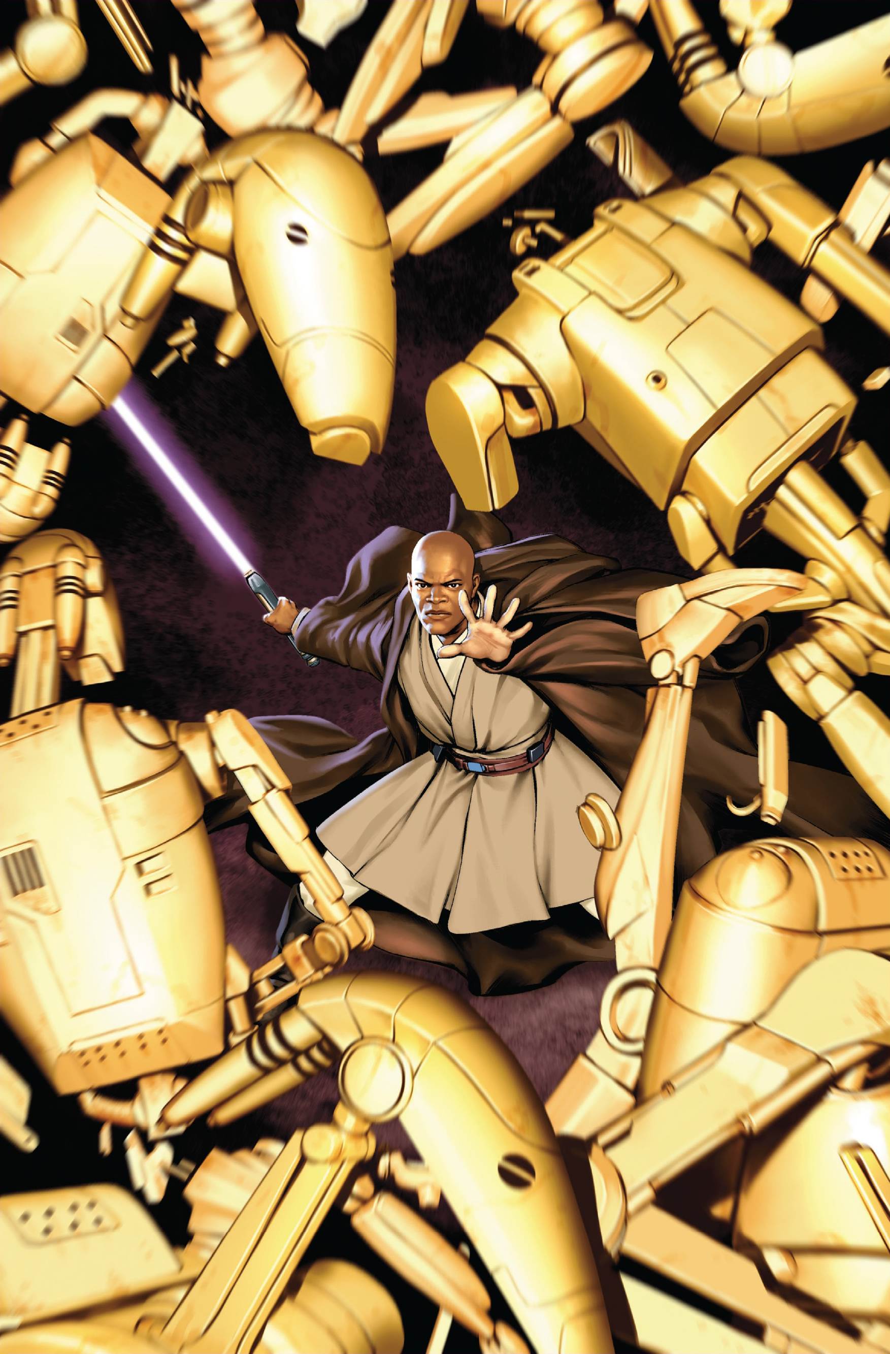 Mace Windu was skilled in the Force, including the power of telekinesis.