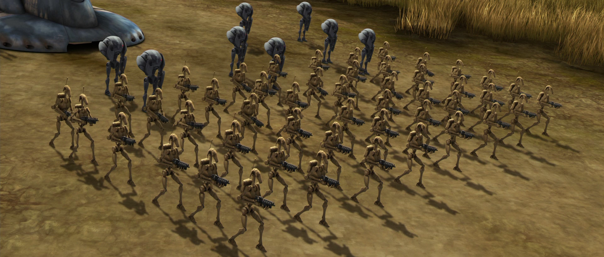 Squad One was a force of B1 and B2 droids that served under General Durd