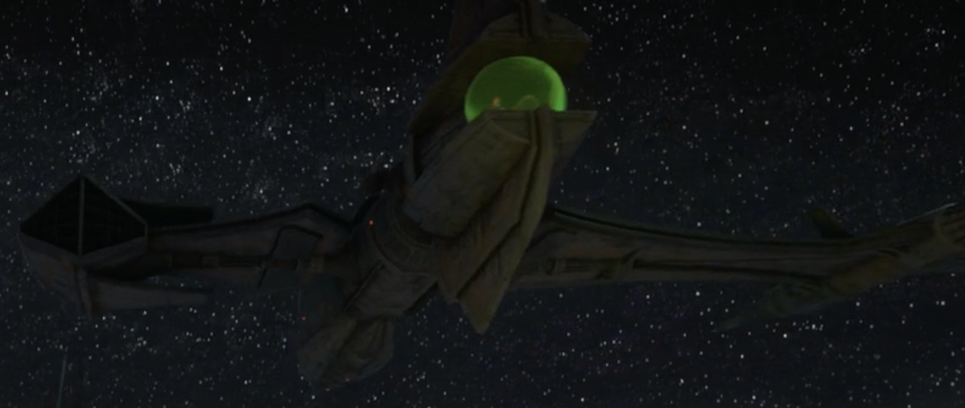 Talzin's shuttle appearance in Common Appearance