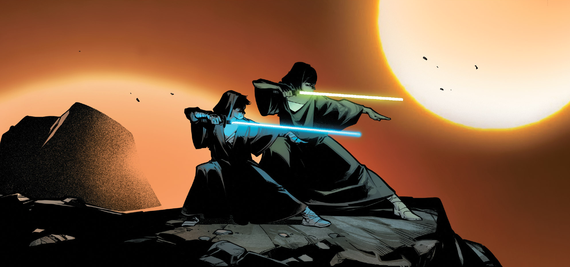 Padawan was a rank of the Jedi Order, given to apprentices who trained to become Jedi Knights.