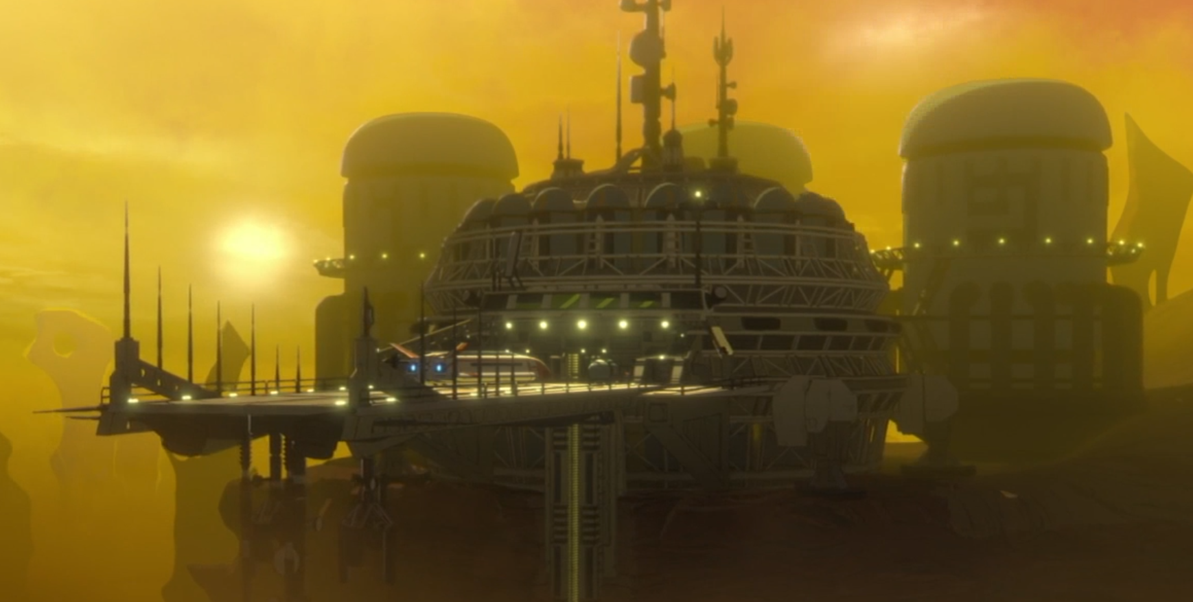 Drahgor III station appearance 