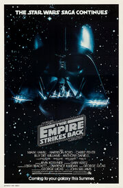 Empire strikes back poster vader