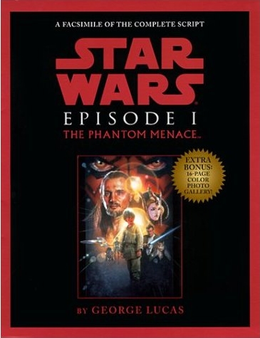 Star Wars Episode I: The Phantom Menace (script facsimile) appearance in Common Appearance