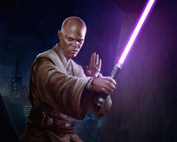 Mace Windus Lightsaber SWD