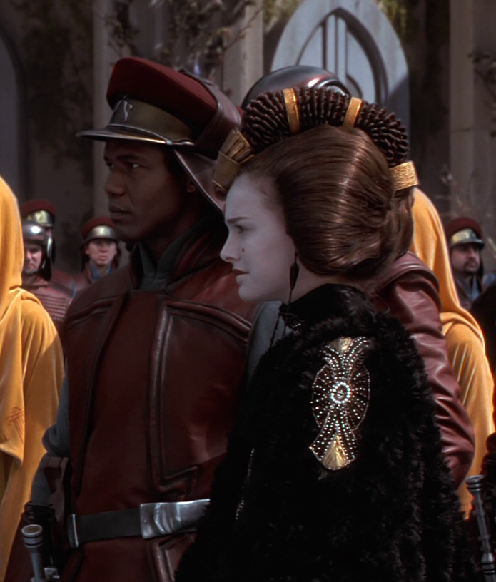 Panaka and Amidala following the Battle of Naboo