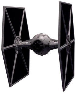 A TIE/ln space superiority starfighter